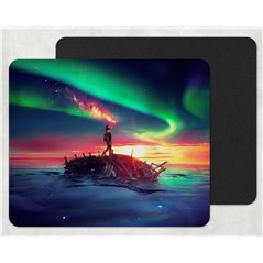 ancient future sky sea Mouse Mat