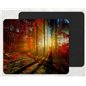 autumn red forest Mouse Mat autumn red forest Mouse Mat