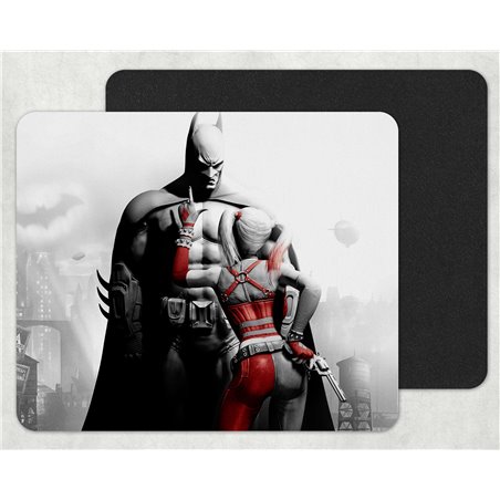 batman and harley quinn Mouse Mat
