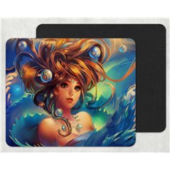 beautiful game girl Mouse Mat