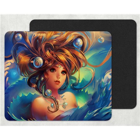 beautiful game girl Mouse Mat