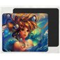 beautiful game girl Mouse Mat beautiful game girl Mouse Mat