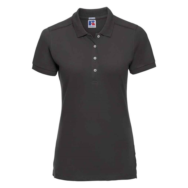 Russell Ladies Stretch Piqué Polo Shirt