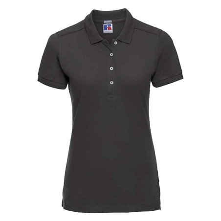 Russell Ladies Stretch Piqué Polo Shirt