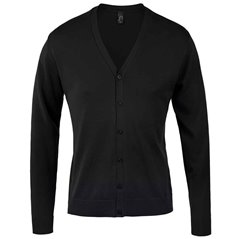 SOL'S Golden Cotton Acrylic V Neck Cardigan