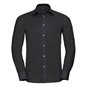 Russell Collection Long Sleeve Tailored Oxford Shirt