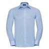 Russell Collection Long Sleeve Tailored Oxford Shirt