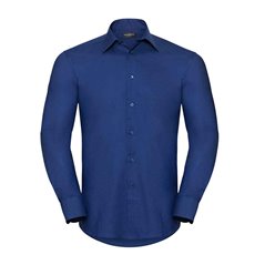 Russell Collection Long Sleeve Tailored Oxford Shirt