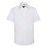 Russell Collection Short Sleeve Tailored Oxford Shirt