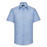 Russell Collection Short Sleeve Tailored Oxford Shirt