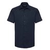 Russell Collection Short Sleeve Tailored Oxford Shirt