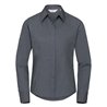 Russell Collection Ladies Long Sleeve Fitted Poplin Shirt