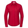 Russell Collection Ladies Long Sleeve Fitted Poplin Shirt