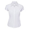 Russell Collection Ladies Cap Sleeve Fitted Poplin Shirt