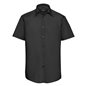 Russell Collection Short Sleeve Tailored Poplin Shirt