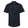 Russell Collection Short Sleeve Tailored Poplin Shirt