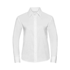 Russell Collection Ladies Long Sleeve Easy Care Oxford Shirt