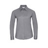 Russell Collection Ladies Long Sleeve Easy Care Oxford Shirt