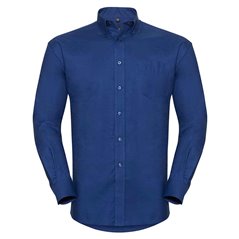 Russell Collection Long Sleeve Easy Care Oxford Shirt