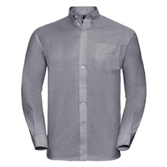 Russell Collection Long Sleeve Easy Care Oxford Shirt
