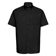 Russell Collection Short Sleeve Easy Care Oxford Shirt