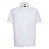 Russell Collection Short Sleeve Easy Care Oxford Shirt