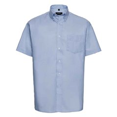 Russell Collection Short Sleeve Easy Care Oxford Shirt