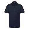 Russell Collection Short Sleeve Easy Care Oxford Shirt