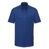 Russell Collection Short Sleeve Easy Care Oxford Shirt