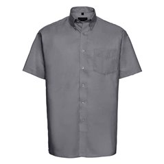 Russell Collection Short Sleeve Easy Care Oxford Shirt