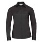 Russell Collection Ladies Long Sleeve Easy Care Poplin Shirt