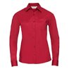 Russell Collection Ladies Long Sleeve Easy Care Poplin Shirt