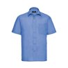 Russell Collection Short Sleeve Easy Care Poplin Shirt
