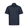 Russell Collection Short Sleeve Easy Care Poplin Shirt