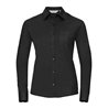 Russell Collection Ladies Long Sleeve Easy Care Cotton Poplin Shirt
