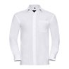 Russell Collection Long Sleeve Easy Care Cotton Poplin Shirt