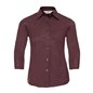 Russell Collection Ladies 3/4 Sleeve Easy Care Fitted Shirt