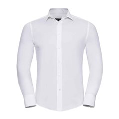 Russell Collection Long Sleeve Easy Care Fitted Shirt