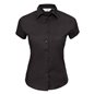 Russell Collection Ladies Short Sleeve Easy Care Fitted Shirt