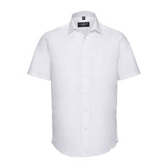 Russell Collection Short Sleeve Easy Care Fitted Shirt