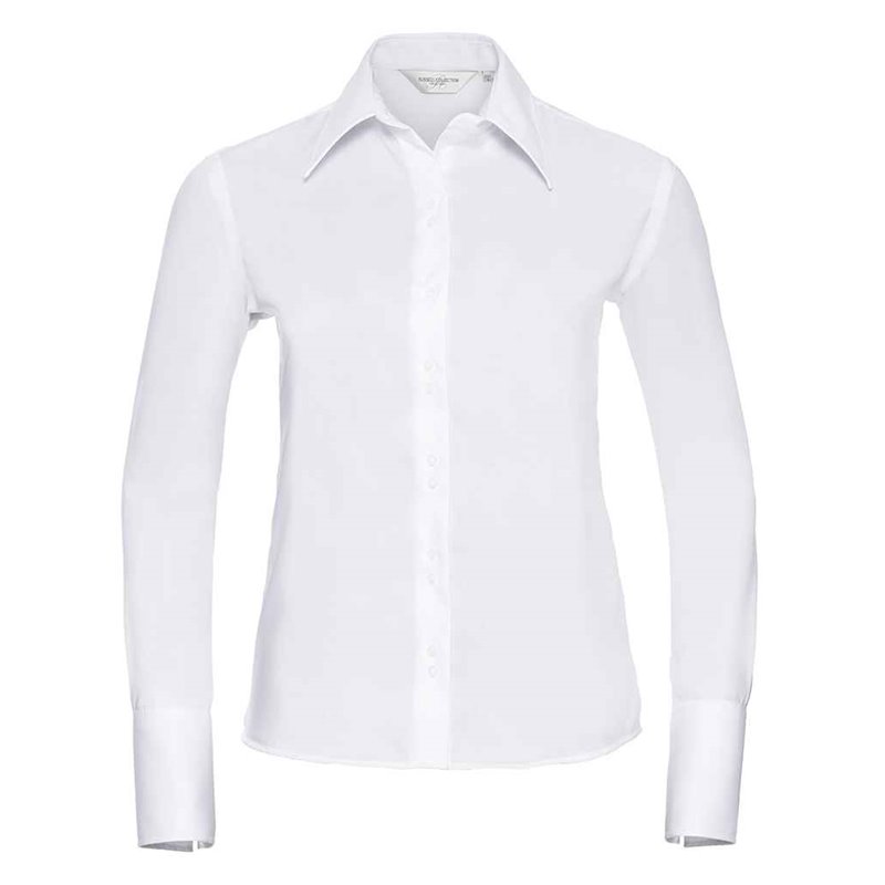 Russell Collection Ladies Long Sleeve Ultimate Non-Iron Shirt