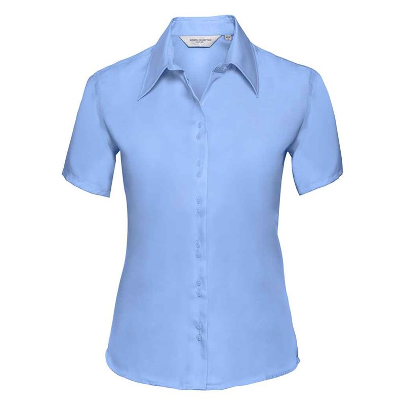 Russell Collection Ladies Short Sleeve Ultimate Non-Iron Shirt
