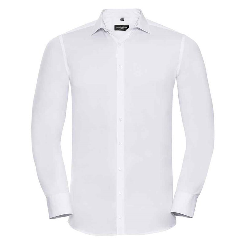Russell Collection Long Sleeve Ultimate Stretch Shirt