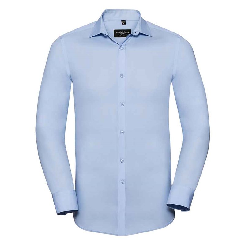 Russell Collection Long Sleeve Ultimate Stretch Shirt