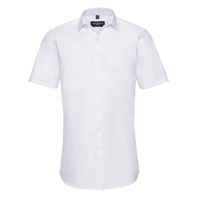 Russell Collection Ultimate Short Sleeve Stretch Shirt