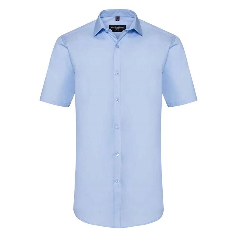 Russell Collection Ultimate Short Sleeve Stretch Shirt