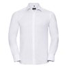 Russell Collection Long Sleeve Herringbone Shirt