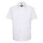 Russell Collection Short Sleeve Herringbone Shirt
