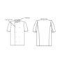 Dennys Short Sleeve Chef's Jacket