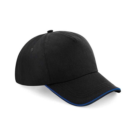 Beechfield Authentic Piped 5 Panel Cap